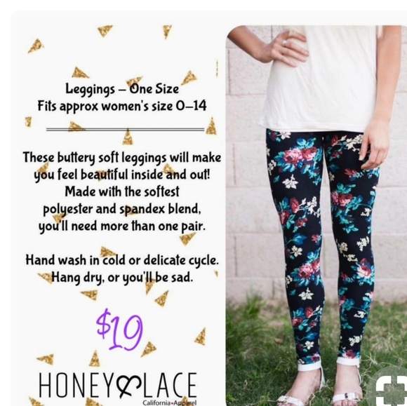 Honey and Lace Leggings - Picture 5 of 5